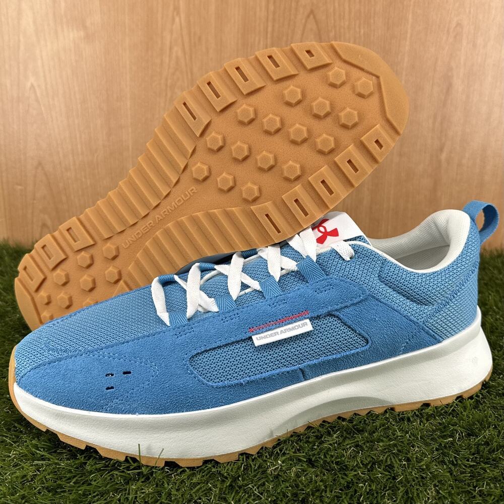 Under Armour Street Mirage Blue White Gum 3028378-452 Men's Size 12